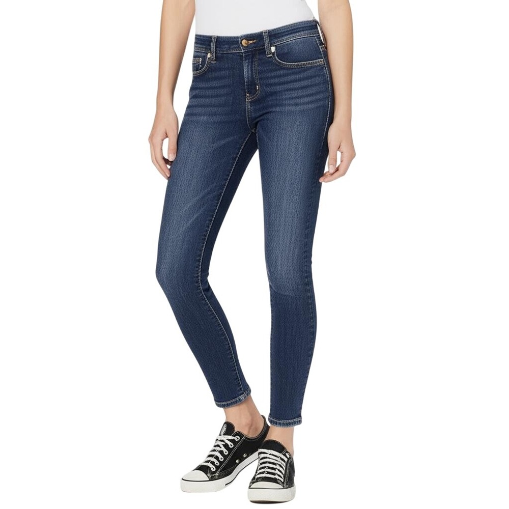 GAP Jeans 26/6R‎ Vintage Slim Midrise Blue Denim Straight-Leg Ankle Dark Wash
